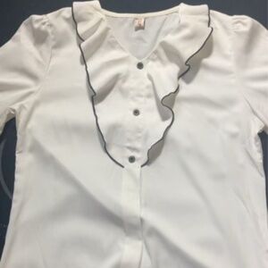white blouse